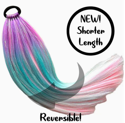 Short Shimmer Mermaid Hair