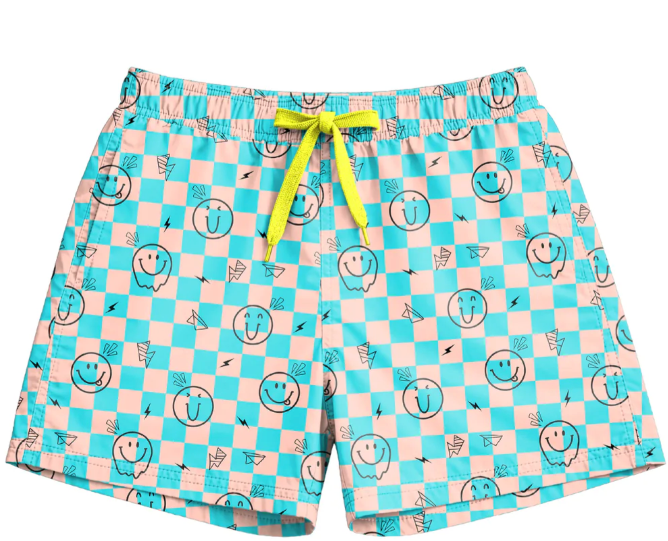 Limeapple Retro Smiley Board Short