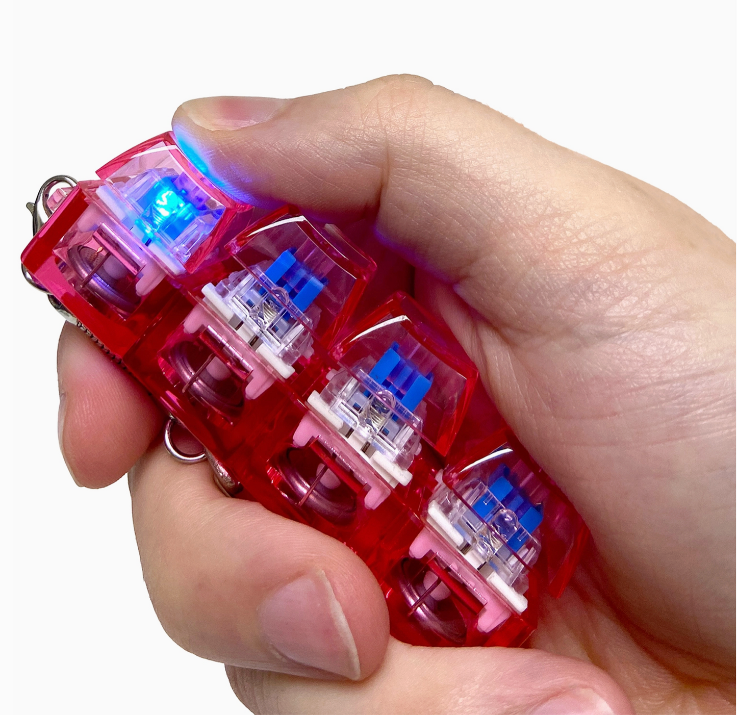 Keyboard Fidget Led Keyring