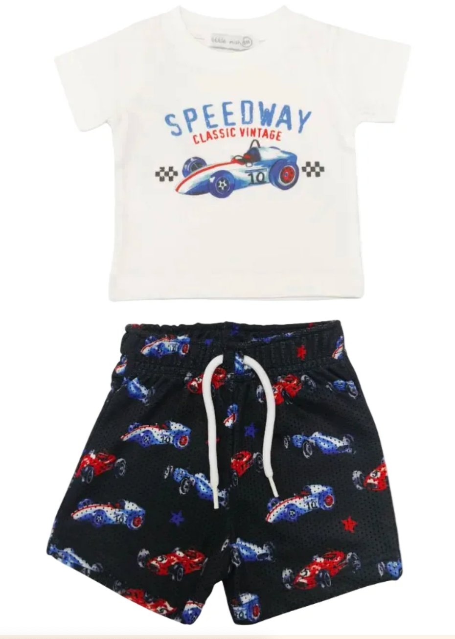 Speedway Mesh Shorts Set