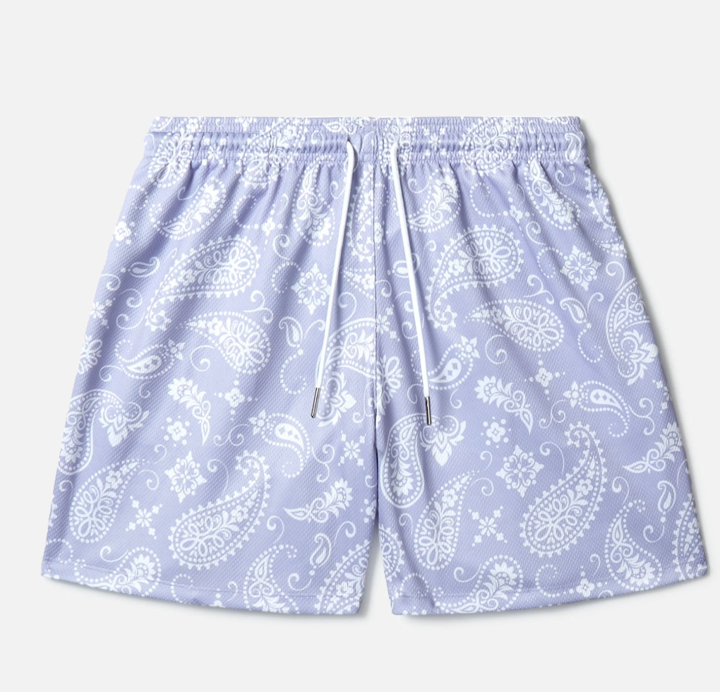 Drip Paisley Paradise Shorts