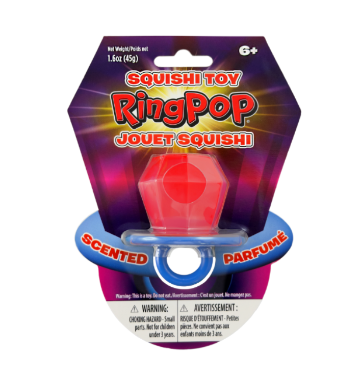Ring Pop Squishi Toy