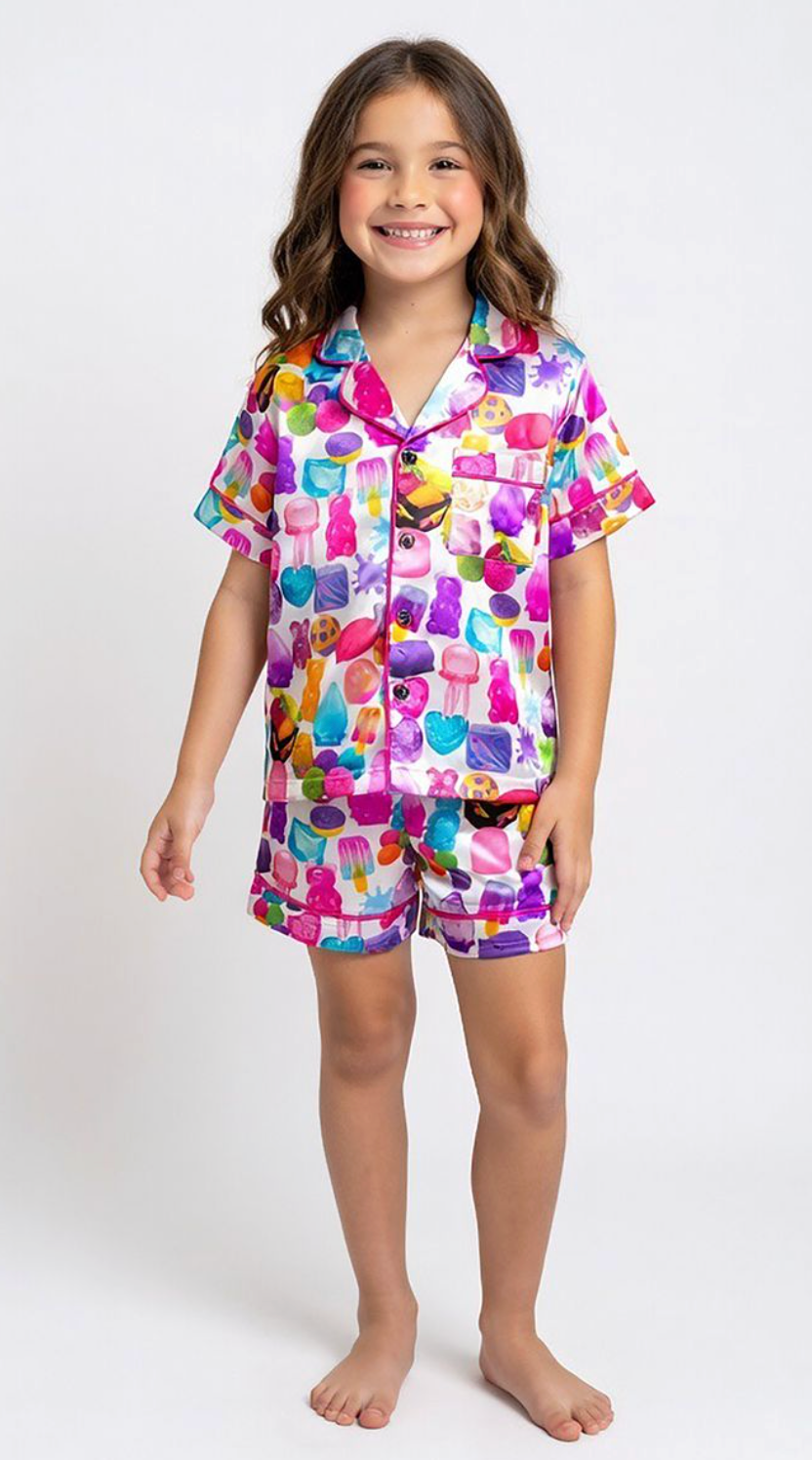 Nee Doh Satin Loungewear Set