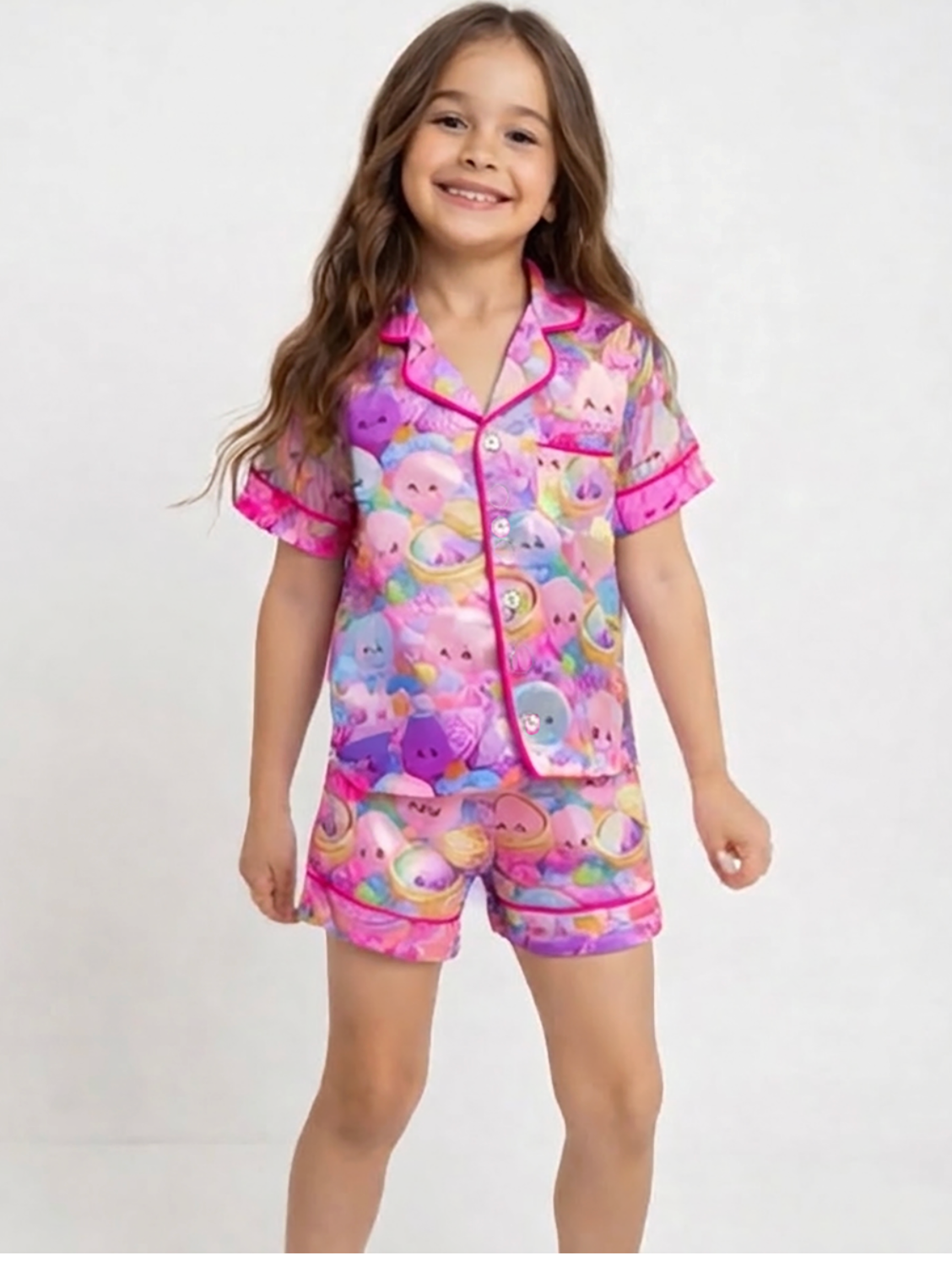 Dumpling Satin Loungewear Set