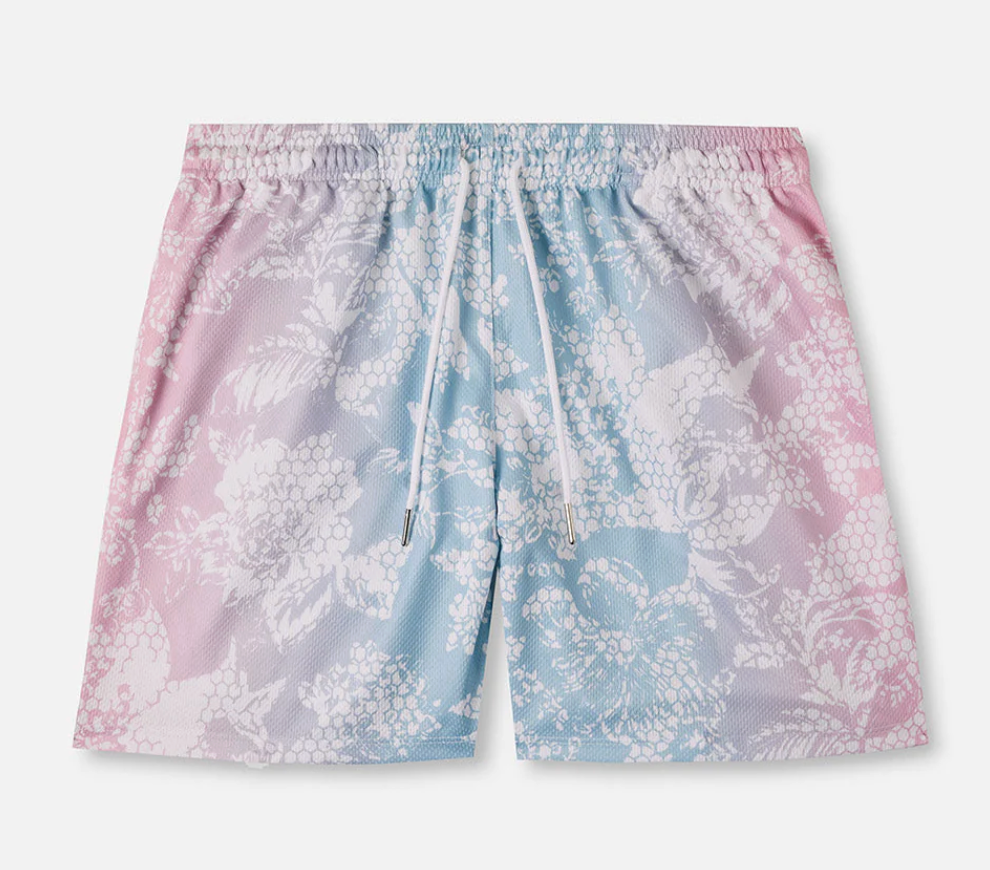 Drip Ombre Honeycomb Short