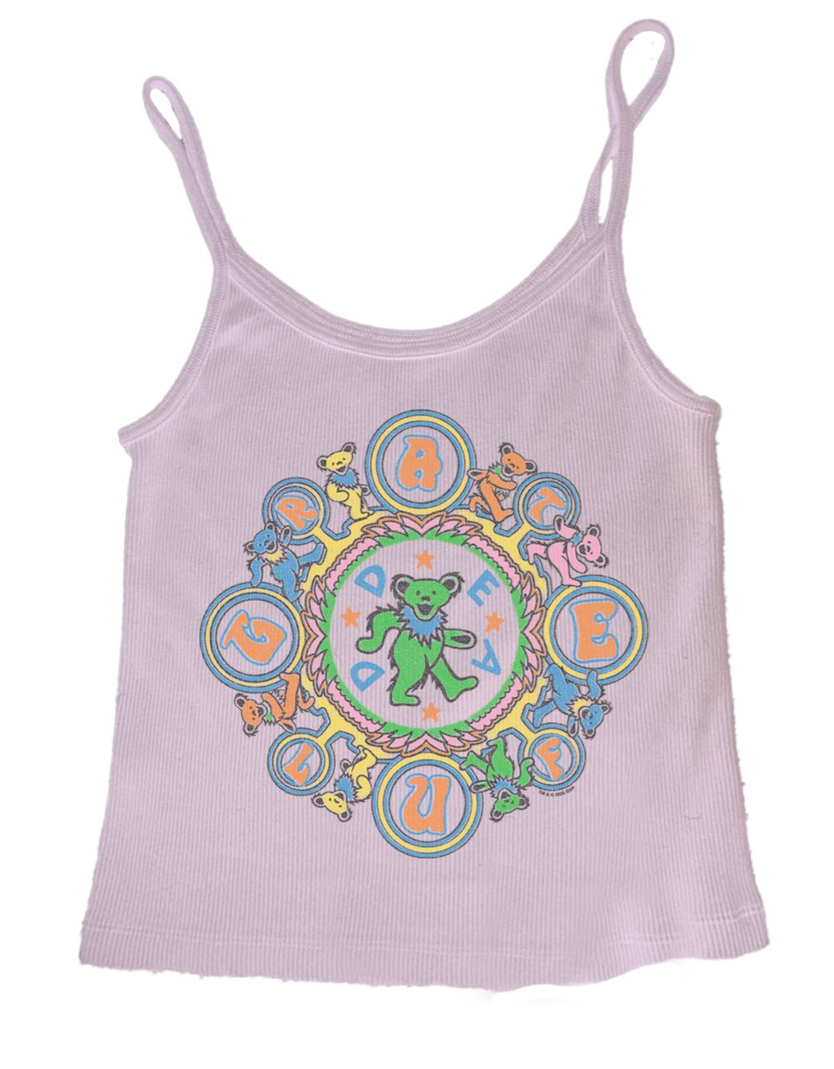 Rowdy Sprout Grateful Dead Kaleidoscope Bears Tank