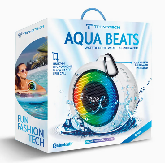 Trend Tech Aqua Beats Waterproof Bluetooth Speaker