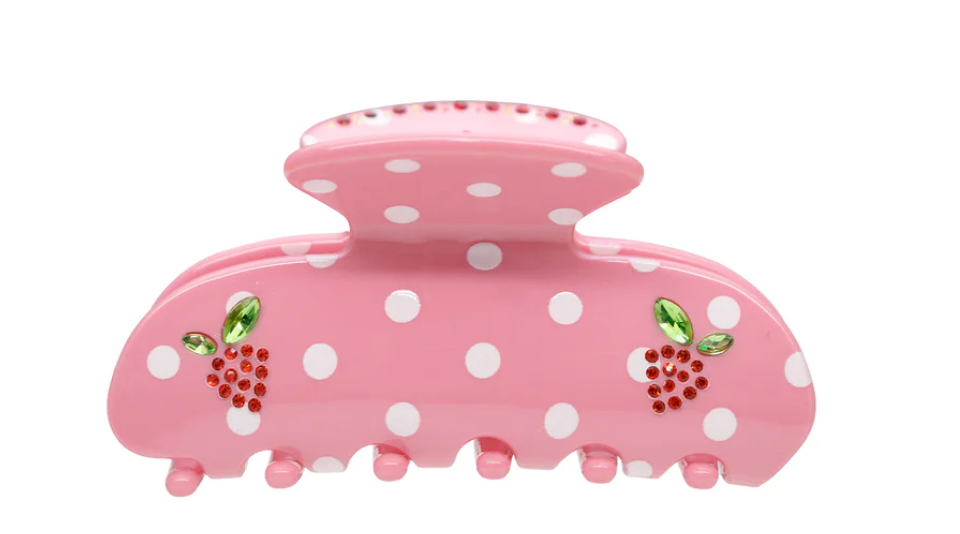 Emi Jay Sweetheart Clip  Lychee Berry Dot