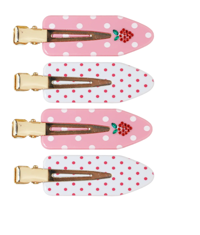 Emi Jay Popstar Clips  Sweet Berry Dot