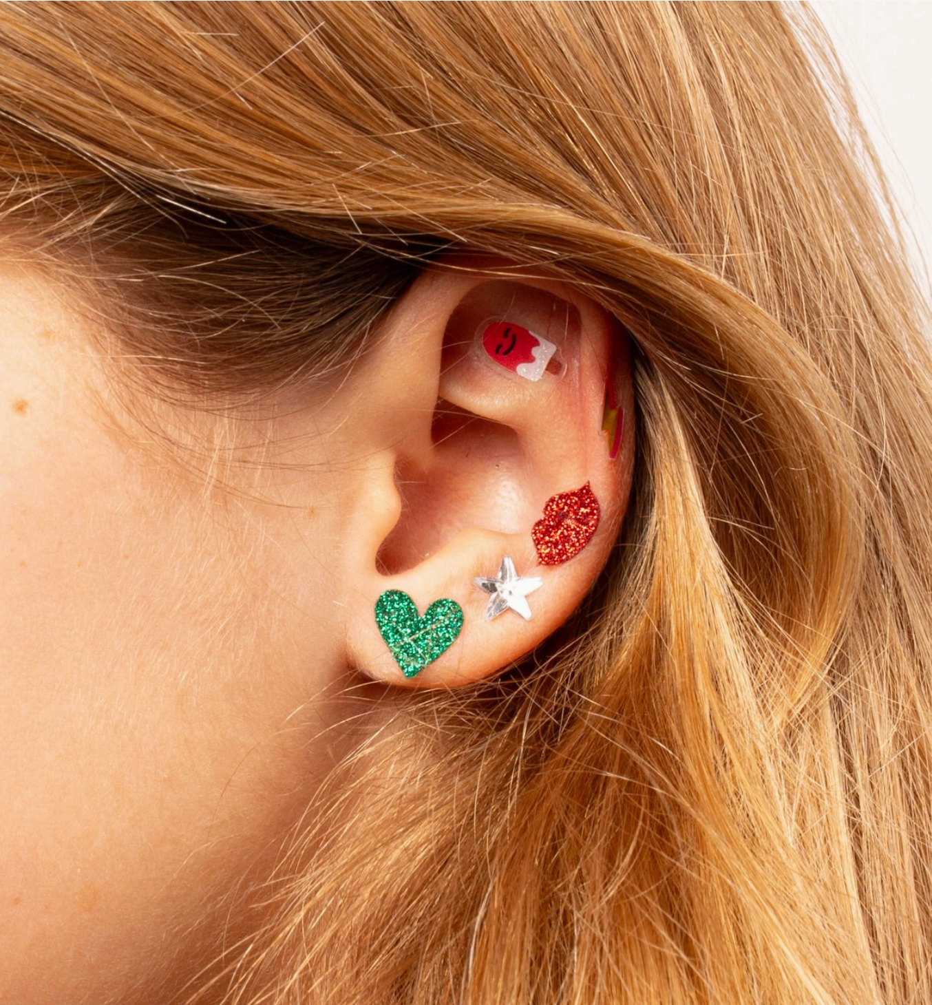 OMY Kids Sticky Earrings - Unicorn