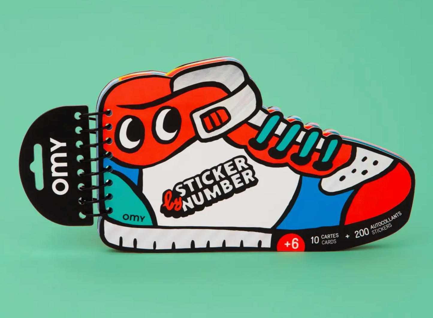 OMY Sticker By Number Book