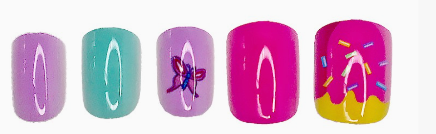 Little Miss Press-On Nail Kit