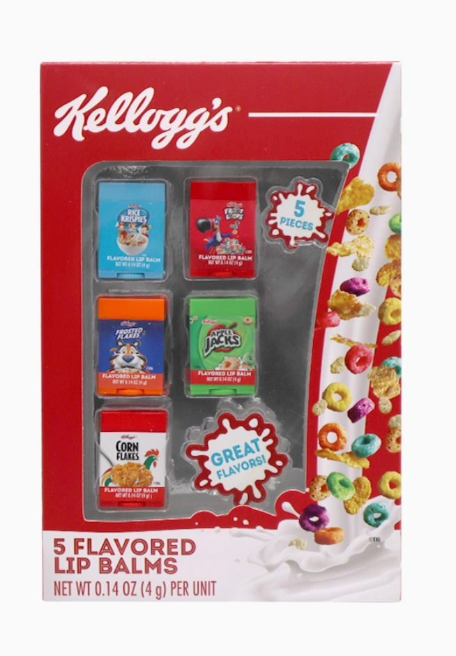 Kellogg's Cereal Flavored Lip Balm Set