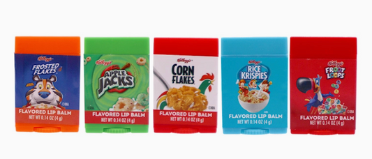 Kellogg's Cereal Flavored Lip Balm Set