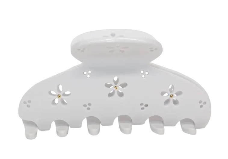 Emi Jay Little Effing Clip White Eyelet