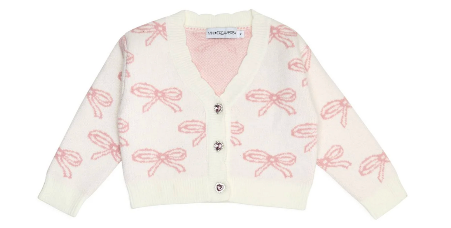 Mini Dreamers Lola Bow Cardigan