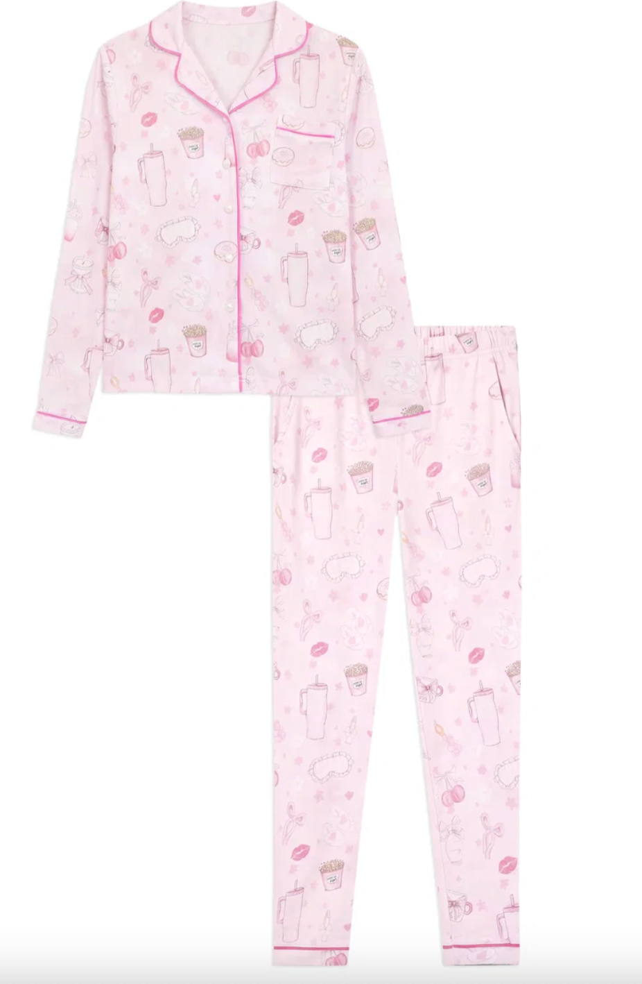 Limeapple Blush Club Long Sleeve Jersey PJ