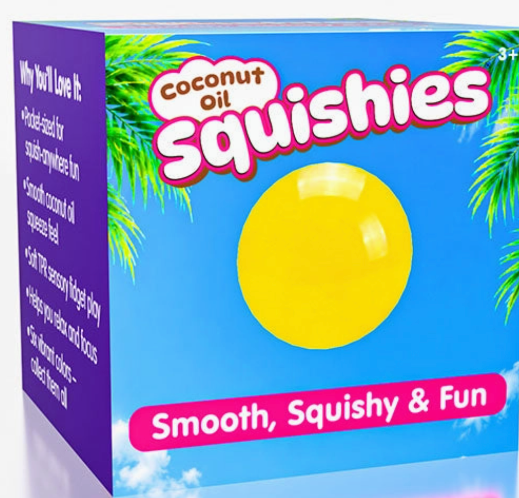 Coconut Oil Squishy Ball