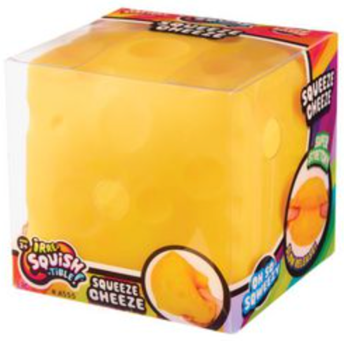 Irre-Squish-Tible! Jumbo Squish Cheese