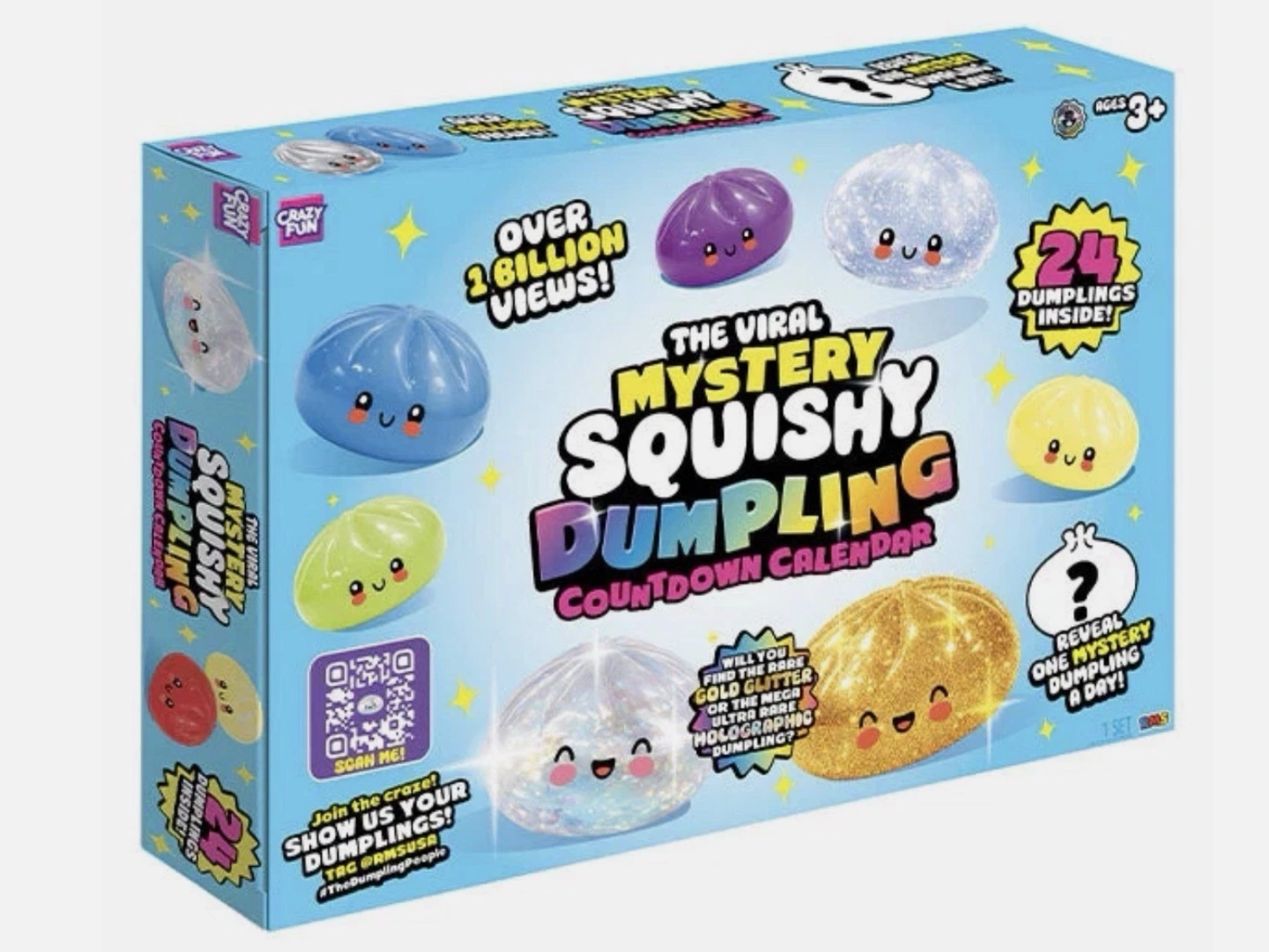 Rms Crazy Fun Dumpling Advent Squishy Calendar