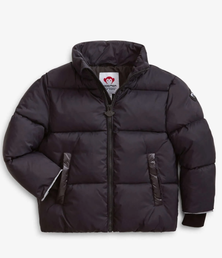 Appaman Black Park Ave Puffer Coat