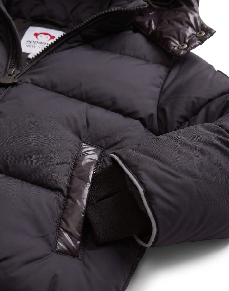 Appaman Black Park Ave Puffer Coat