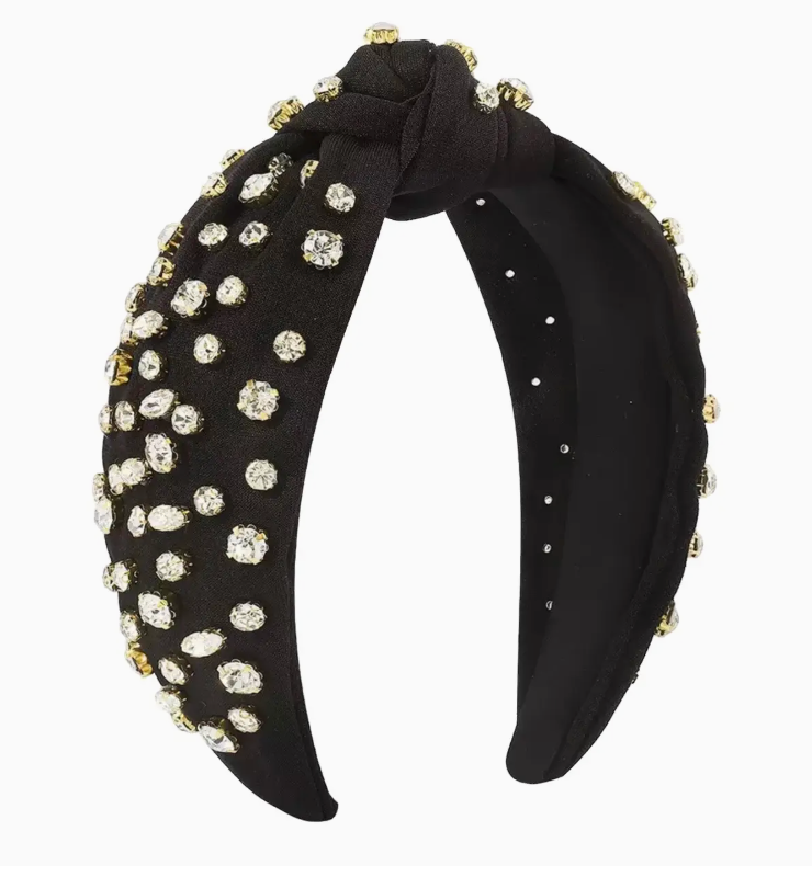 Rhinestone Knot Headband