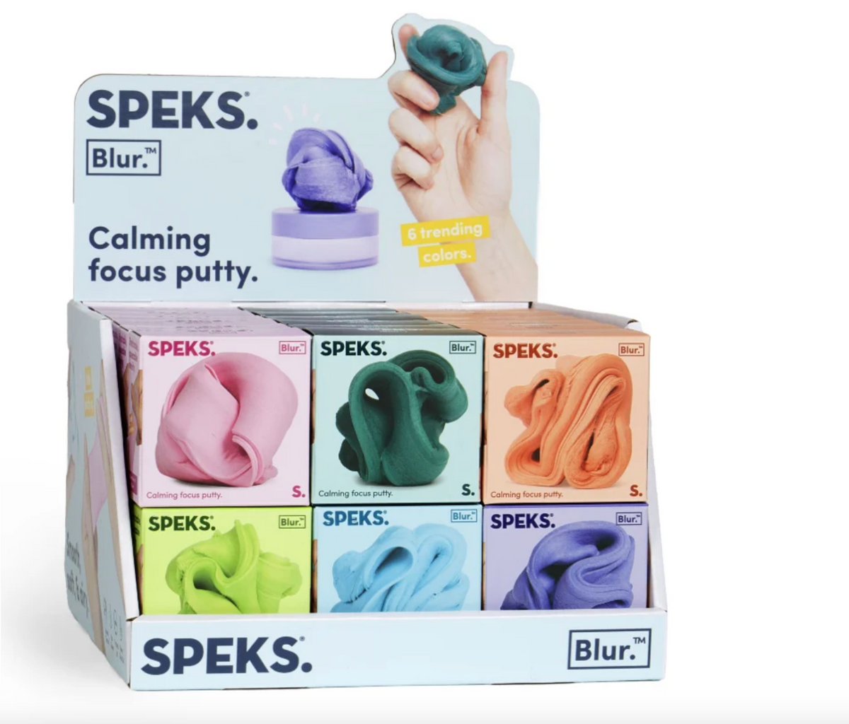 Speks Blur Calming Focus Putty