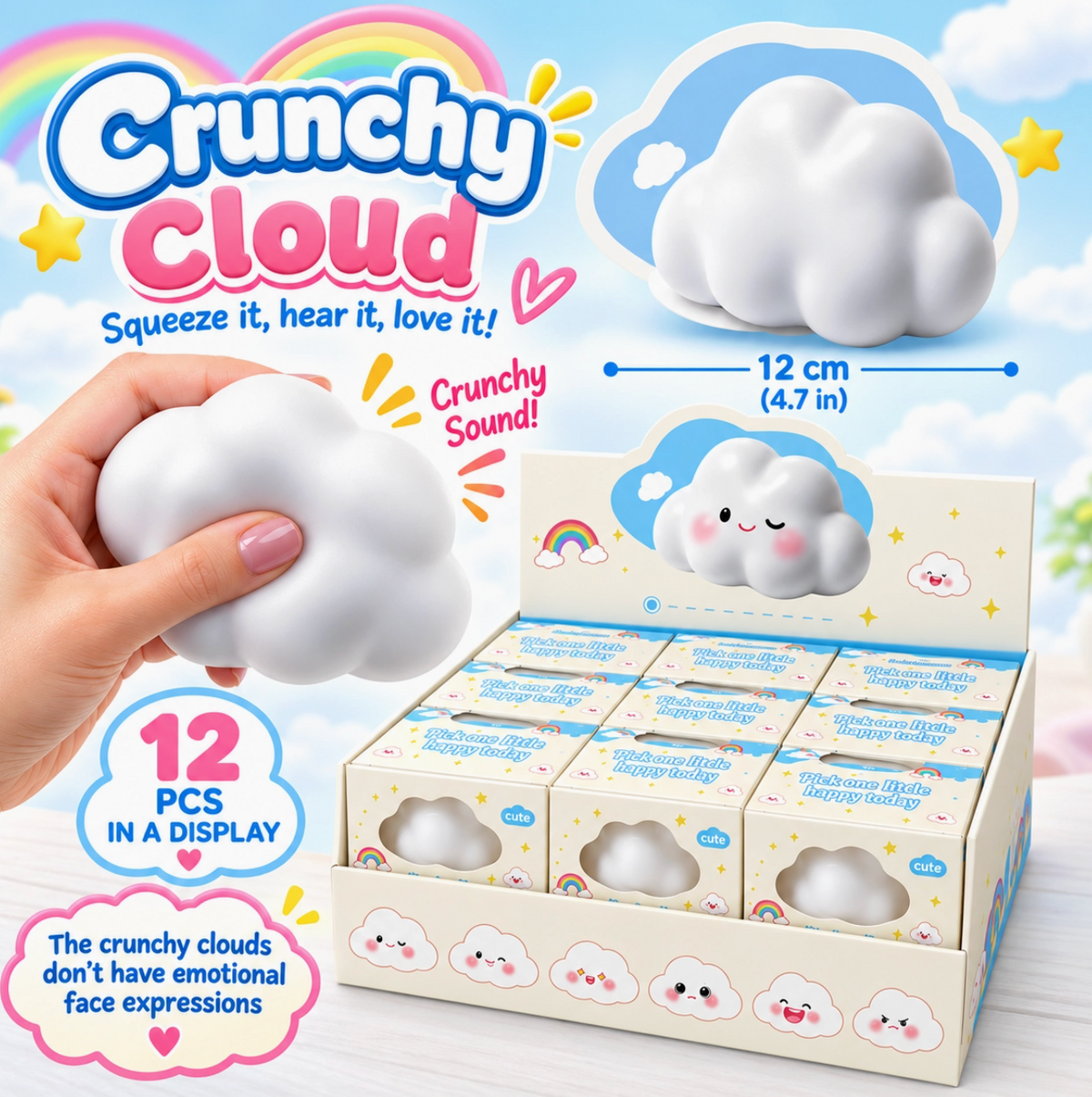 Crunchy Cloud Squishy