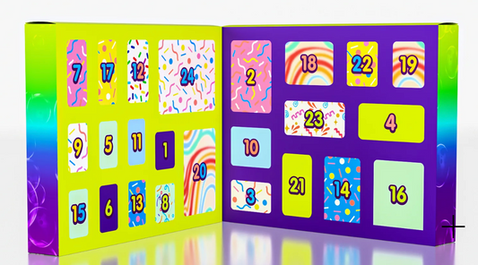 Taba Squishies Fidget Toys 24-Day Advent Calendar