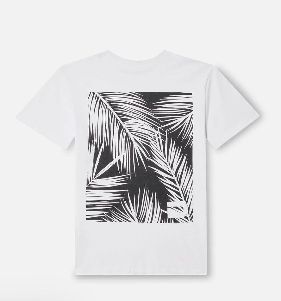 Drip Coastal Palm Graphic Tee
