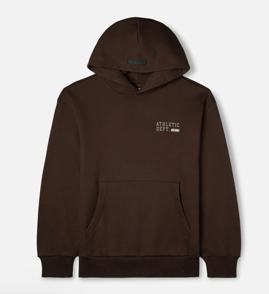 Drip Athletic Dept. Hoodie Brown
