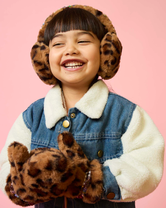 Super Smalls Jungle Jeweled Mittens