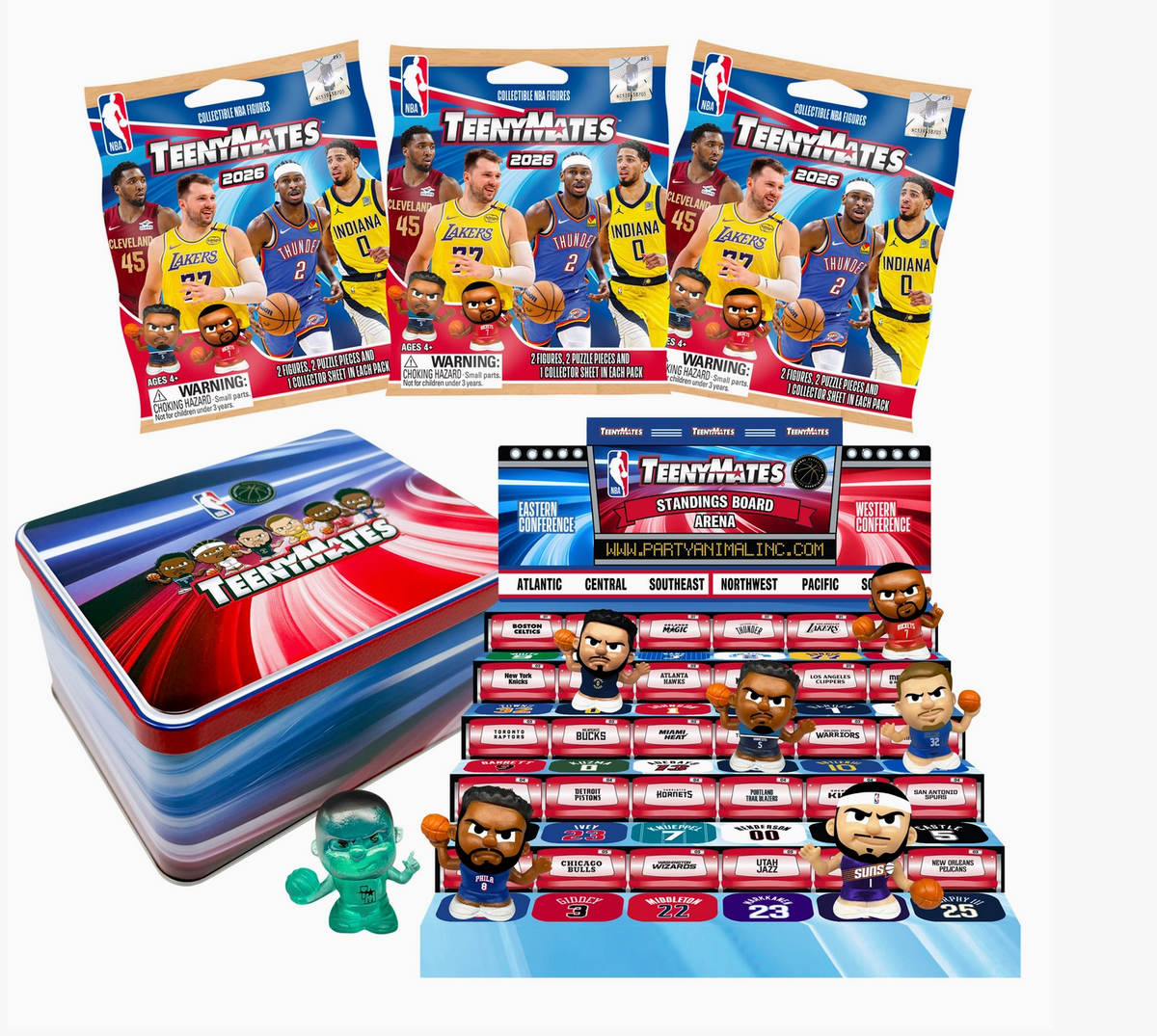 Teenymates Nba Collector Tin Series 2027