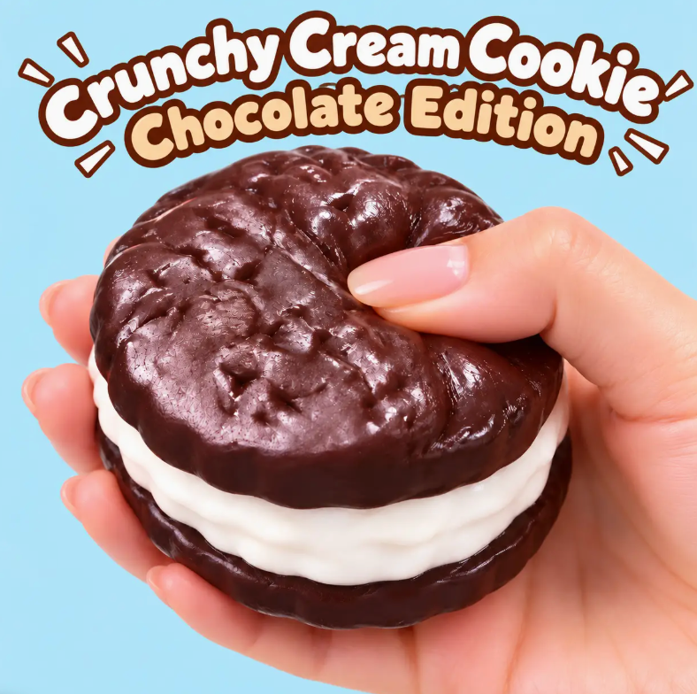 Chocolate Crunchy Cookie Squishy