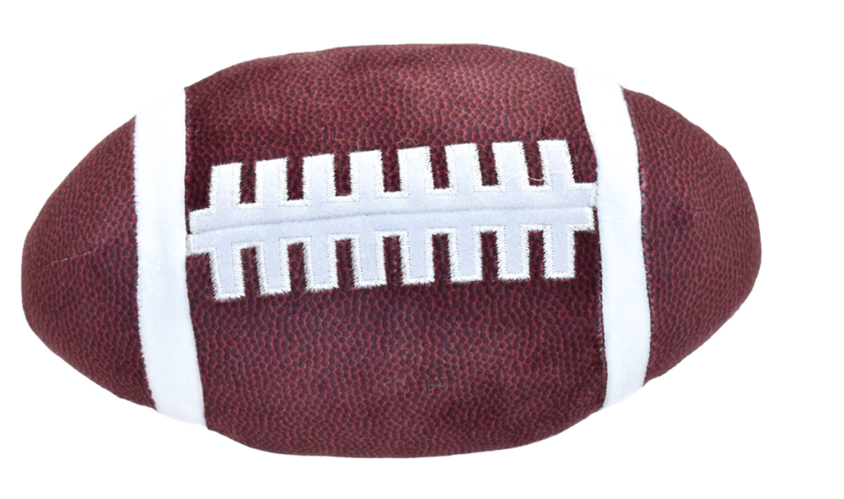Iscream Football 3D Slow Rise Plush