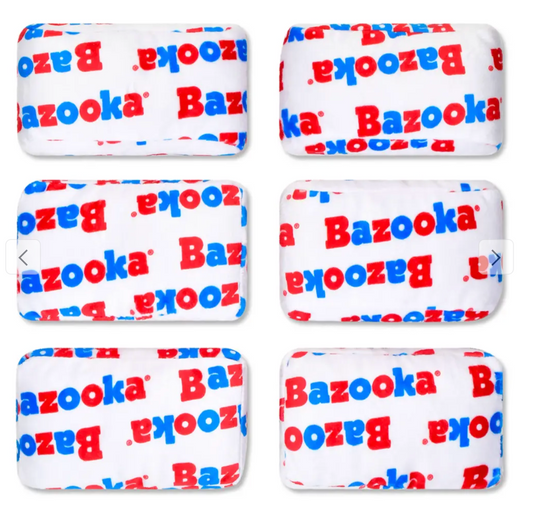 Iscream Bazooka Bubblegum Scented Plush