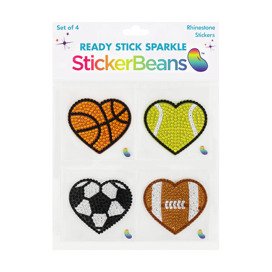 Sticker Beans Sporty Set of 4