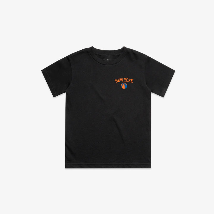 Local Hoops Black NY Basketball Club Tee