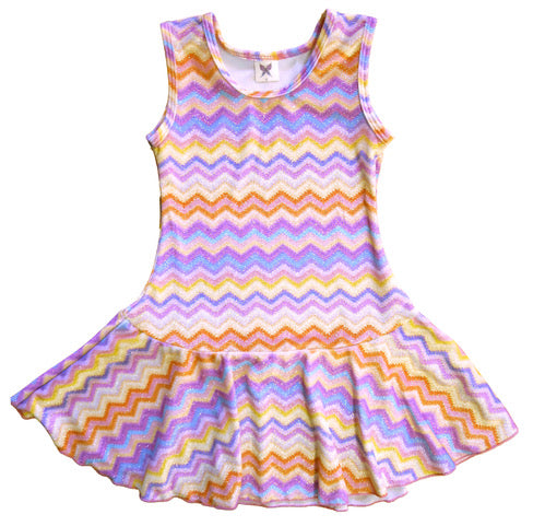 Social Butterfly Zig Zag Dress