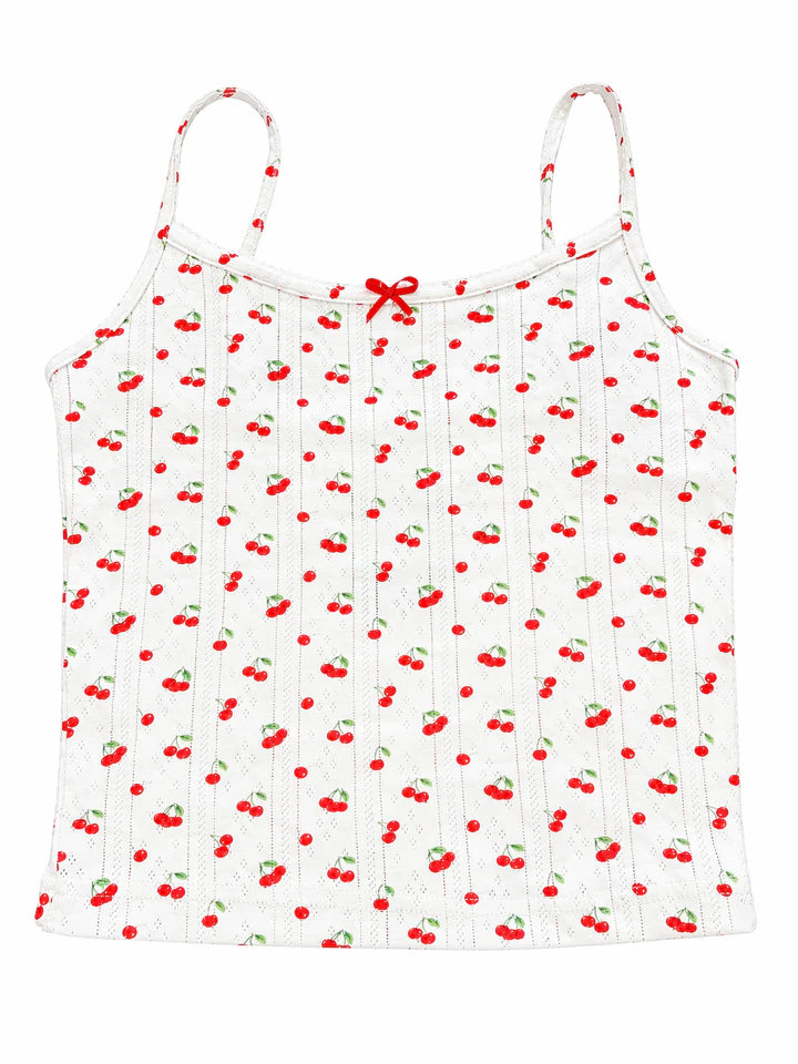 Katie J Marina Cami Top Cherries