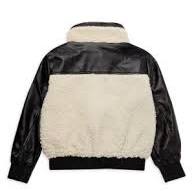 Fur Leather Bomber