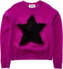 Autumn Cashmere Mixed Media Star Sweater