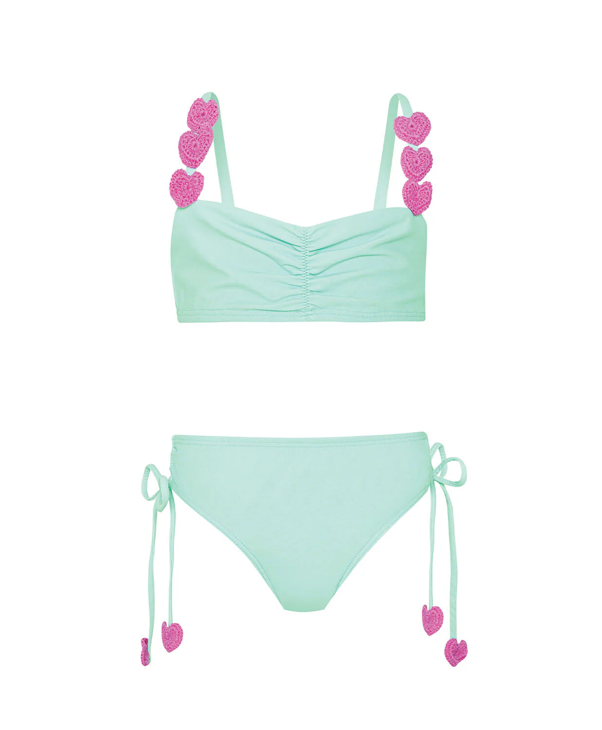 PQ Swim Kids Aqua Hearts Bikini
