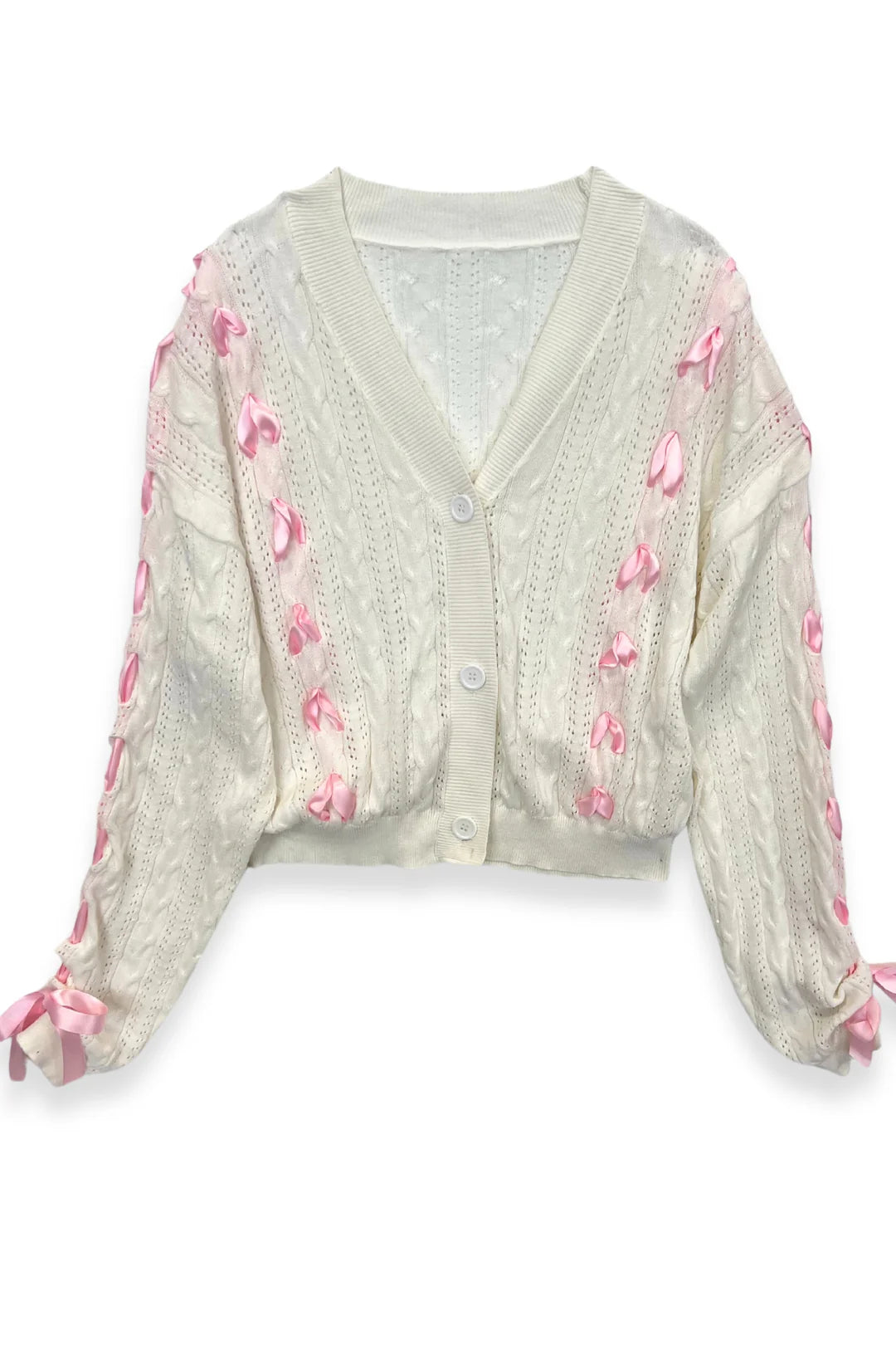 Katie J Libby Ribbon Cardigan