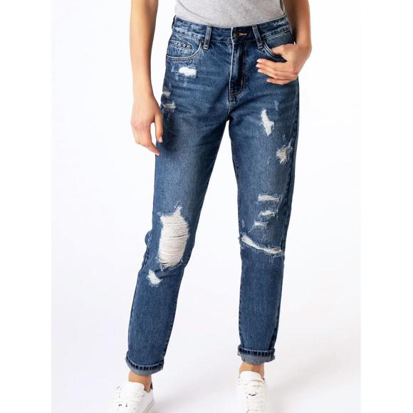 Tractr Hi-Rise Weekender Jean