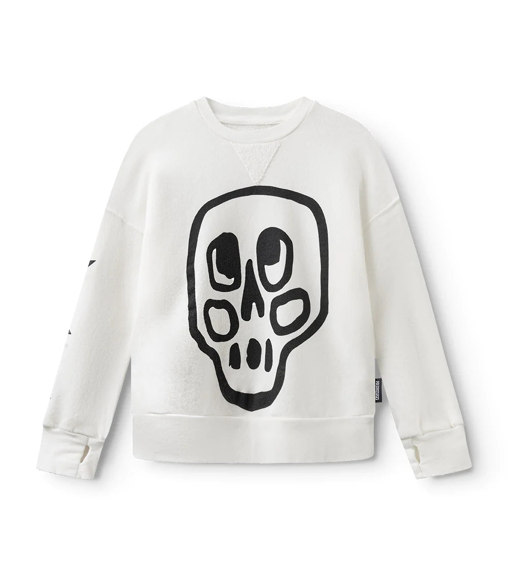 NUNUNU Silou Skull Sweatshirt