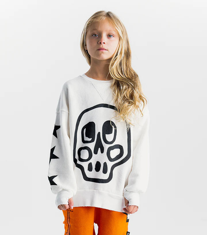 NUNUNU Silou Skull Sweatshirt