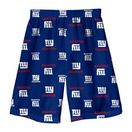 NY Giants Logo Fleece Lounge Shorts