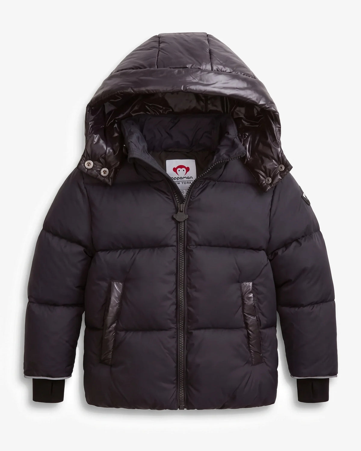 Appaman Black Park Ave Puffer Coat